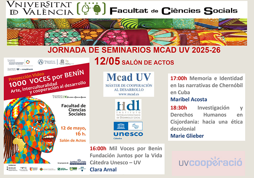 Jornada de Seminarios MCAD 2025-26
